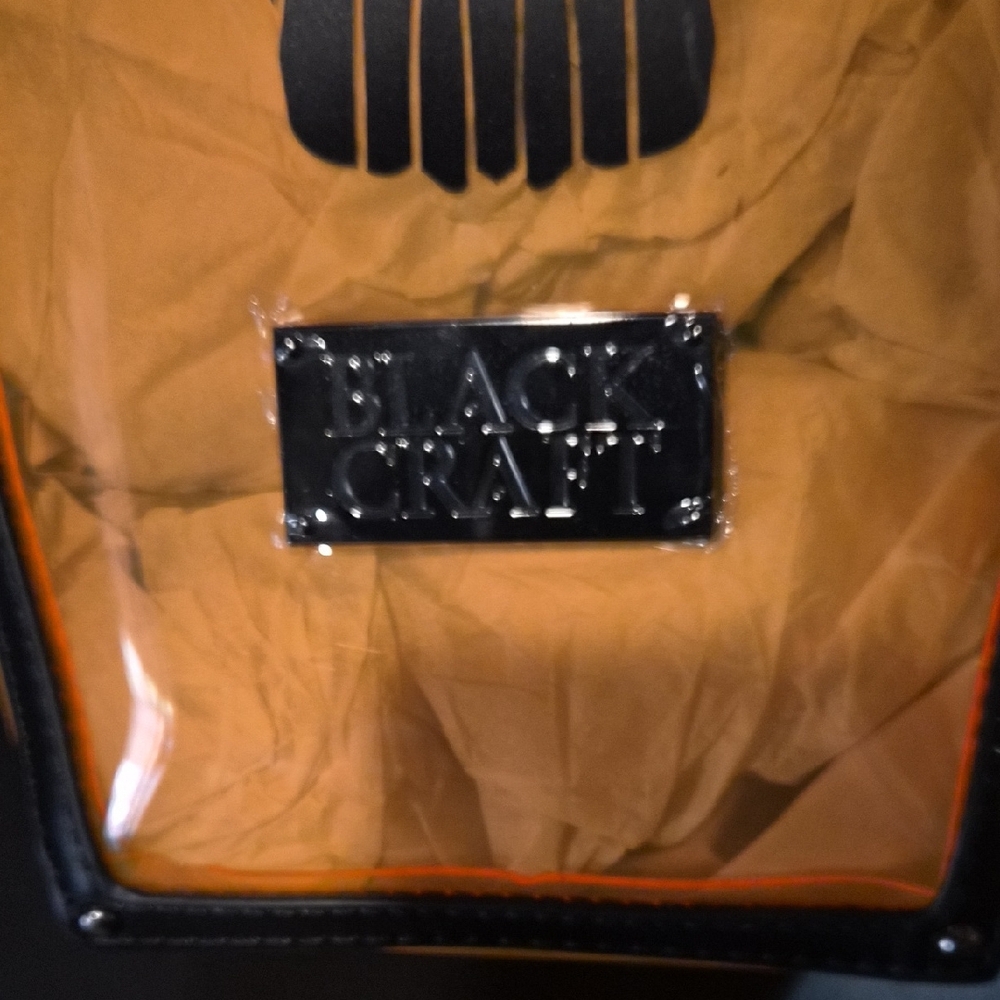 Killstar Orange Coffin Backpack with Black Accents - Picture 2 of 4